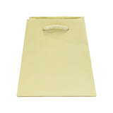 Matte Ivory - Trapezoid Tote - 4.5" (L-Top) / 6.25" (L-Bottom) x 4" (W) x 6" (H)