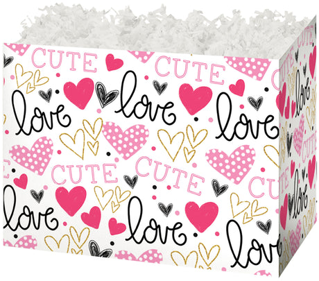 Too Cute - Basket Box - 6-3/4 x 4 x 5"