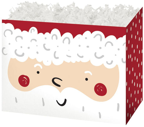 Santa Claus - Basket Box - 6-3/4 x 4 x 5"
