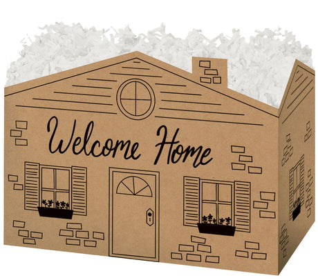 Welcome Home - Basket Box - 6-3/4 x 4 x 5"