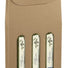 Natural Kraft - Smooth Finish - 3 Bottle Carrier - 200 ml. - 6-5/8 x 2-1/8 x 12" (200ml)