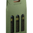 Sage - Groove Finish - 3 Bottle Carrier - 200 ml. - 6-5/8 x 2-1/8 x 12" (200ml)