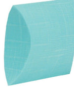 Aqua Linen - Pillow Box - 2-3/4 x 2-3/4 x 1"