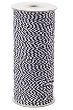 Black - Baker's Twine - 250 Yards (16 ply)