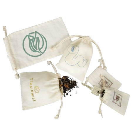 Natural Cotton Drawstring Pouches