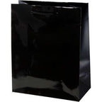 Gloss Black - Euro Tote - 16 x 6 x 12"