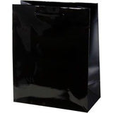 Gloss Black - Euro Tote - 9 x 3-1/2 x 7"