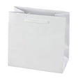 Gloss White - Euro Tote - 16 x 6 x 12"