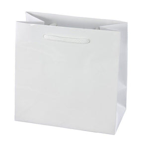 Gloss White - Euro Tote - 5-1/2 x 3-1/2 x 13"