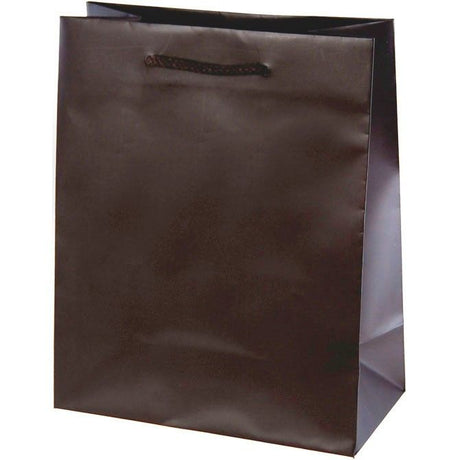 Matte Espresso - Euro Tote - 16 x 6 x 12"