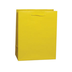 Matte Lemon - Euro Tote - 13 x 5 x 10"