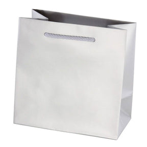 Matte Platinum - Euro Tote - 13 x 5 x 10"
