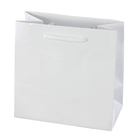 Matte White - Euro Tote - 16 x 6 x 12"