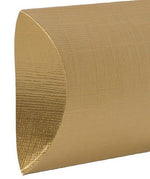 Gold Linen - Pillow Box - 3-3/8 x 3-3/8 x 1-1/8"