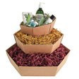 Kraft Hexagon Trays