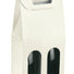 White Embossed (Bubble Texture) - 2 Bottle Carrier - 7-1/4 x 3-1/2 x 13-3/8"