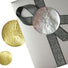Gold Floret - Medallion Seals - 1-7/8" (Dia)