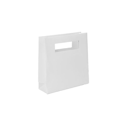 White - Mod Bag - 8 x 2-1/2 x 8" (Rectangle Handle)