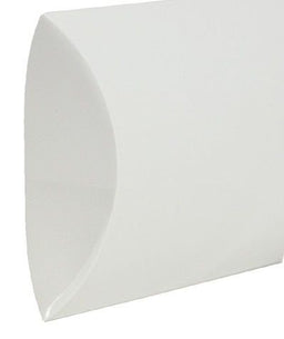 White Gloss - Pillow Box - 3-3/8 x 3-3/8 x 1-1/8"