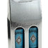 Silver Embossed - 2 Bottle Carrier - 7 x 3-1/2 x 15-3/4"