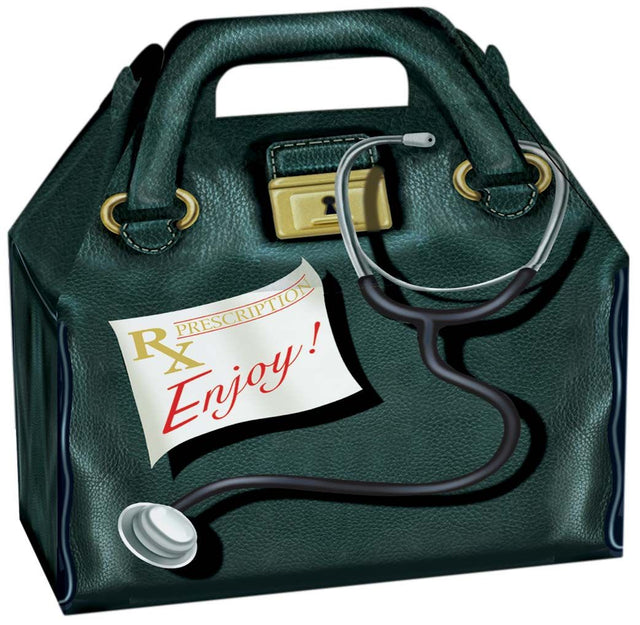 Doctor's Bag - Gable Box - 8-1/2 x 5 x 5-1/2"