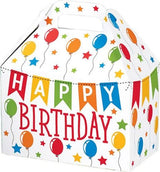 Birthday Banner - Gable Box - 8-1/2 x 5 x 5-1/2"