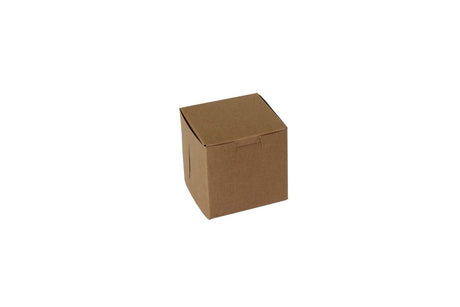 Kraft - 1 Pc. Cake Box - 4 x 4 x 4"