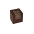 Cocoa - Window Cupcake/Bakery Box - 4 x 4 x 4"