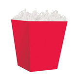 Red - Sweet Treat Boxes - 4 x 4 x 4-1/2"