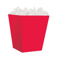 Red - Sweet Treat Boxes - 4 x 4 x 4-1/2"
