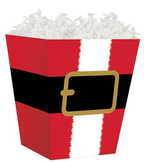 Santa's Belt - Sweet Treat Boxes - 4 x 4 x 4-1/2"