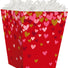 Confetti Hearts - Sweet Treat Boxes - 4 x 4 x 4-1/2"
