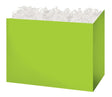 Lime Green - Basket Box - 8-1/4 x 4-3/4 x 6-1/4"