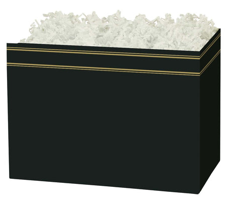Classic Black - Basket Box - 6-3/4 x 4 x 5"