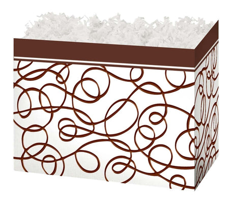 Chocolate Drizzle - Basket Box - 6-3/4 x 4 x 5"