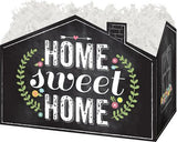 Chalkboard Home Sweet Home - Basket Box - 10-1/4 x 6 x 7-1/2"