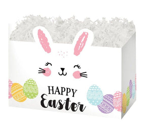 Happy Easter Bunny - Basket Box - 10-1/4 x 6 x 7-1/2"