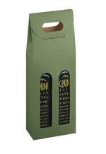 Sage - Groove Finish - 2 Bottle Carrier - 200 ml. - 4-1/4 x 2-1/8 x 12" (200ml)