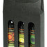 Black Embossed - 3 Bottle Carrier - 375 ml. - 7-7/8 x 2-1/2 x 13-1/4" (375 ml)