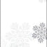 Let it Snow-Silver - Candy Bag - 4 x 2-1/2 x 9-1/2"