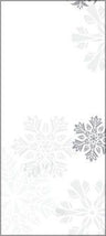 Let it Snow-Silver - Candy Bag - 4 x 2-1/2 x 9-1/2"