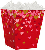 Confetti Hearts - Sweet Treat Boxes - 4 x 4 x 4-1/2"