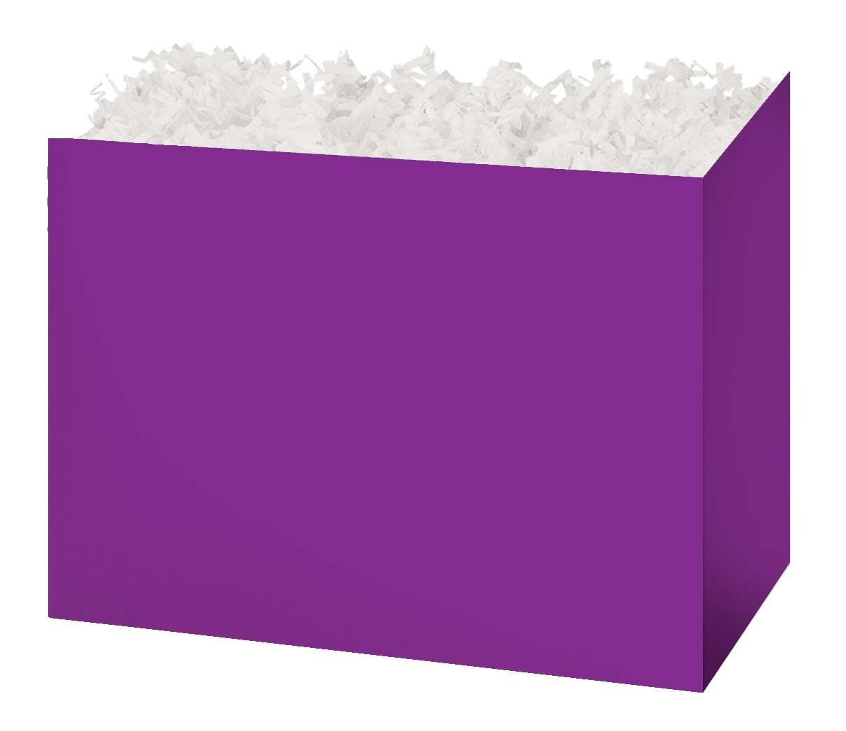 Purple - Basket Box - 10-1/4 x 6 x 7-1/2"