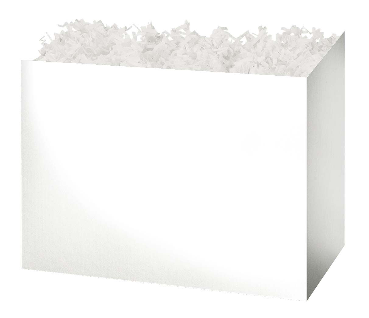 White - Basket Box - 6-3/4 x 4 x 5"