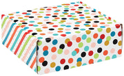Dots & Stripes - Decorative Mailer - 8 x 8 x 3"