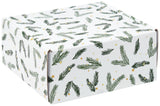 Holly Jolly Christmas - Decorative Mailer - 9 x 9 x 4"