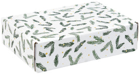Holly Jolly Christmas - Decorative Mailer - 12 x 9 x 3"