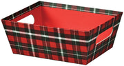 Christmas Plaid - Market Tray - 9 x 7 x 3-1/2"