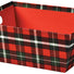 Christmas Plaid - Market Tray - 12 x 9-1/2 x 4-1/2"