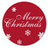 Christmas - Decorative Label - 2" Round